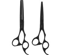 Olivia Garden Silkcut Opaco Black Set Hs 5,75 Pollici E Ms 6,0 Pollici