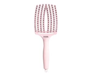 Olivia Garden Spazzola Fingerbrush Combo L, Pastel Pink