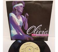 OLIVIA NEWTON-JOHN, I honestly love you, B side physical recorded live in concert , EMI 5360, 7 inch single