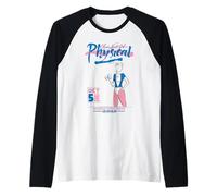 Olivia Newton-John Physical Tour Anfiteatro Universale 1982 Maglia con Maniche Raglan