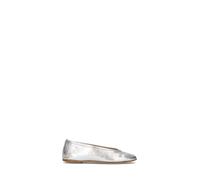 OLIVIA POSTER Ballerina donna argento in pelle 37