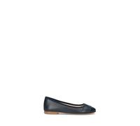 OLIVIA POSTER Ballerina donna blu in pelle