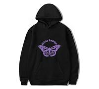 Olivia Rodrigo Sour Felpa con Cappuccio Street Casual Felpa A Maniche Lunghe Uomo Donna Pullover Abbigliamento Quotidiano Top XS-3XL-Black||XS