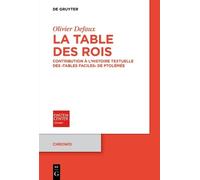 Olivier Defaux La Table des rois (Tascabile) Chronoi