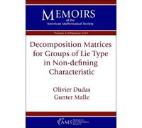 Olivier Dudas D Decomposition Matrices for Groups of Lie Type in Non (Tascabile)