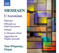Olivier Messiaen – L'Ascension (Versione per organo) – CD – NAXOS