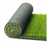 OLIVO.shop Erba Sintetica per Esterno, Rotolo Erba Finta Artificiale per Giardino, Terrazza, Balconi, Prato Sintetico Spessore 40 mm, LUXURY SOFT GRASS GREEN (2x4 mt)