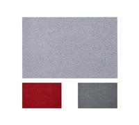 OLIVO.shop GARDEN Zerbino cocco sintetico effetto mélange, Zerbino cattura sporco, Zerbino ingresso esterno, vari colori e misure (Grigio Chiaro, 60x90 cm)