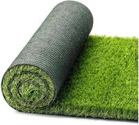 OLIVO.Shop - LUXURY GRASS GREEN Erba sintetica per giardini e terrazze, Prato sintetico 30 mm drenante, Manto erboso a rotoli artificiale, varie misure (Metri 2x4)