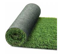 OLIVO.Shop - LUXURY GRASS GREEN Erba sintetica per giardini e terrazze, Prato sintetico 30 mm drenante, Manto erboso a rotoli artificiale, varie misure - 1Mt x 4 Metri Lineari