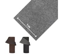 OLIVO.shop Passatoia Antiscivolo Ingresso al Metro Tappeto Moquette Multiuso Tappeto Ingresso Interno Esterno Rotolo Tappeto Corsia Effetto Moquette al Metro TRAFFIC GRIGIO (1x15 MT)