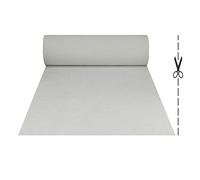 Olivo.Shop - Passatoia Bianca su misura ad effetto moquette per eventi e matrimoni, tappeto passatoia per eventi, tappeto nuziale matrimonio ROPAS (1x1 Mt)