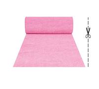 OLIVO.shop | PASSATOIA rosa tappeto nuziale matrimonio cerimonia eventi chiesa wedding, tappeto allestimenti per feste, tappeto passatoia per eventi su misura a metro H 1 mt ROPAS