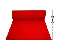 OLIVO.shop | Rotolo Passatoia per Eventi, Tappeto Lungo e Stretto per Feste e Allestimenti, Matrimonio, al Metro, Vari Colori e Misure ROPAS (Rosso, 1x30 mt)