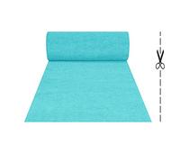 OLIVO.shop | Rotolo Passatoia per Eventi, Tappeto Lungo e Stretto per Feste e Allestimenti, Matrimonio, al Metro, Vari Colori e Misure ROPAS (Tiffany, 1x10 mt)