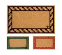 OLIVO.shop Zerbino cocco sintetico su misura, Zerbino cattura sporco, Tappeto cocco da esterno interno, Tappeto ecologico, Zerbino Ecologico finto cocco 40x65 cm (CLASSIC MARRONE)