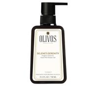 OLIVOS Gel Doccia Biologico all'Olio d'Oliva e al Latte di Capra - 750 ml - Idratante e Lenitivo per Pelli Sensibili
