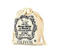 OLIVOS Sapone Naturale all'Olio d'Oliva e Latte di Capra 150 g con Custodia