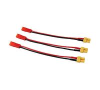 OliYin 3pcs Adattatore da connettore Femmina JST a Femmina XT-30 Turnigy Drone XT30 FPV Quad (Confezione da 3)