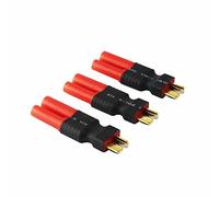 OliYin 3pcs Maschio Deans to Female HXT 4.0 mm Adattatore connettore Wireless Brushless Lipo Battery (Confezione da 3)