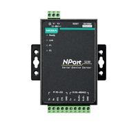 OLKIEQZ MOXA NPort 5230 2-Port Device Server, 10/100 Ethernet, RS-232 x 1, RS-422/485 x 1, Terminal Block