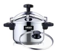 Olla a pressione Haeger PC-8SS.020A 8L acciaio inox compatibile induzione