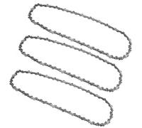 Ollanoos 3 catene per motosega da 35 cm, 52 maglie di trasmissione, passo 3/8 "LP passo .50", ricambio per Dolmar Mac Sostituzione per Einhell Sostituzione per Ryobi Sostituzione per Husqvarna