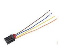 Ollanoos Connettore per fanale posteriore a 4 pin, connettore per lampada posteriore da 15 cm, ricambio per Audi, ricambio per Skoda per Volkswagen, sostituzione per sedile 7N0972704