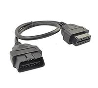 OLLGEN Cavo OBD II OBD2 da 50 cm, cavo di prolunga da maschio a femmina a 16 pin,Adattatore per cavo di prolunga diagnostico per auto