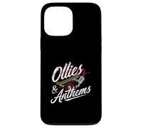 Ollies & Anthems Skateboard Music Retro Vinyl Skater Custodia per iPhone 13 Pro Max
