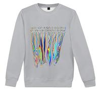 OLLQSB Kevin Parker They Say That People Never Change But That's BST Crewneck Sweatshirts con Cappuccio A Maniche Lunghe con Stampa alla Moda per Uomo E Donna, Casual, Girocollo,Grigio,3XL