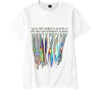 OLLQSB Kevin Parker They Say That People Never Change But That's BST T-Shirt da Uomo E da Donna, Casual Urbane, Stampe alla Moda, Un Must-Have per L'Estate,Bianca,XXS