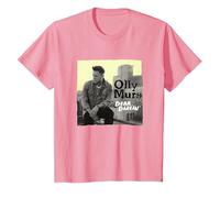 Olly Murs - Dear Darling On Colors Maglietta, Bambini, Rosa, 10 Anni