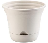 Olly & Rose Vaso per piante autoirrigante, 35 cm, extra large, per interni ed esterni, avorio (1 x 35 cm)