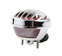 OLMAFD Fanale Posteriore Cromato per Motociclo - H&arley D&avidson Bobber Chopper Rat Custom