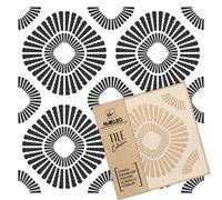 OLMOS Piastrella / piatto / riutilizzabile Stencil / Geometrica Marocchina /