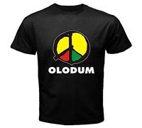 Olodum Mens Funny Unisex T-Shirts Graphic Print Black Tee L