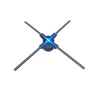 Ologramma 3D, 22.04 3D Hologram Fan Display Stereo Galleggiante Macchina Pubblicitaria Fan 1080P HD Trade Show LED Display Fan