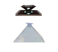 Ologramma 3D, Proiettore olografico 3D Immagini a 360 gradi Ologramma for smartphone Display di prodotti aziendali