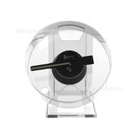 Ologramma 3D, Ventilatore LED olografico 3D con audio e copertura trasparente - Display da tavolo for pubblicità e regali