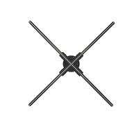 Ologramma di Halloween, Proiettore Pubblicitario 3D Con Ventola Olografica, Display WiFi, Macchina Controllata Tramite APP, Adatta For Mostre per Negozio, Natale