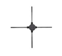 Ologramma di Halloween, Proiettore Pubblicitario 3D, Display Olografico, Macchina Pubblicitaria Olografica Controllata Tramite APP WiFi, Adatta For Mostre per Negozio, Natale