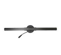 Ologramma di Halloween, Proiettore WiFi 3D Ologma Ventilatore con 224 perle luminose a LED for la pubblicità di negozi aziendali per Negozio, Natale