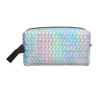 Ologramma olografico di colore arcobaleno colorato, Borsa per il trucco Borsa per cosmetici Borsa da viaggio portatile da viaggio Borsa per trucco Organizer