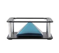 Ologrammi Fantasy, Display Ologramma con Schermi Luminosi, Progetta Immagini a 360 Gradi Utilizzando la Display Olografica della Tecnologia Avanzata (Stile cilindrico)