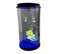 Ologrammi interattivi 5.5 pollici piccola scatola luminosa pubblicitaria schermo digitale 3D Alta Definizione