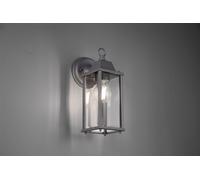 OLONA APPLIQUE DA ESTERNO DOWN FUSIONE DI ALLUMINIO VERNICIATA ANTRACITE CON DIFFUSORE VETRO TRASPARENTE IP23 H.29,5CM 1 LUCE ATTACCO E27