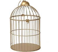 OLOTU Gabbie Uccelli Gabbia per Uccelli in Ferro Vintage, Supporto per Fiori Decorativo per Esterni Multifunzionale, Gabbia per Uccelli da Viaggio Portatile per Forniture per Animali Domestici Sicuro