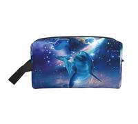 olphins in Space - Borsa organizer da viaggio, ad alta densità, con schiuma protettiva per elettronica