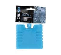 OLPro - Coppia di Piastre eutettiche refrigeranti di Piccole Dimensioni, Ideali per Essere inserite nelle Borse frigo, Colore: Blu